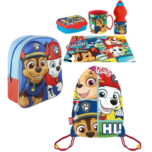 Set zainetto scuola - scuola, paw