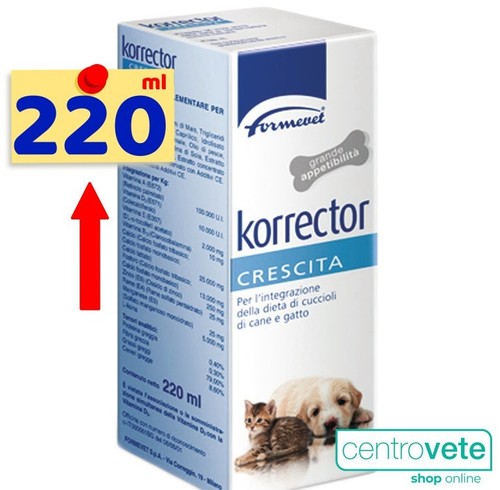 Korrector crescita 220 - korrector, →