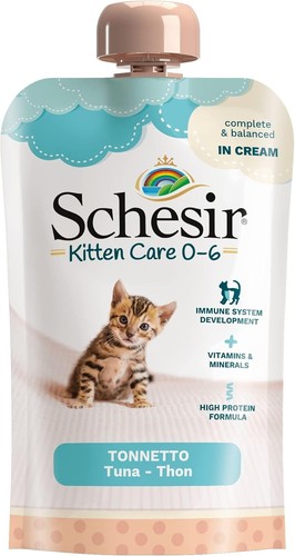 Schesir kitten care - kitten, 0-6